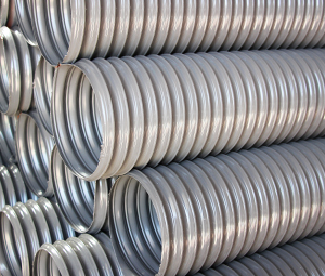 灰色阻燃钢丝软管